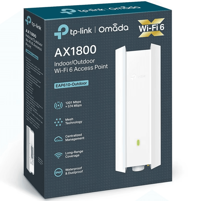 Omada EAP610-Outdoor — AX1800 Wi-Fi 6
