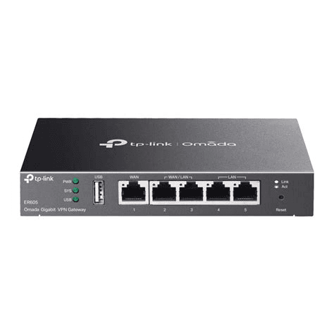Omada ER605 — Gigabit VPN Gateway